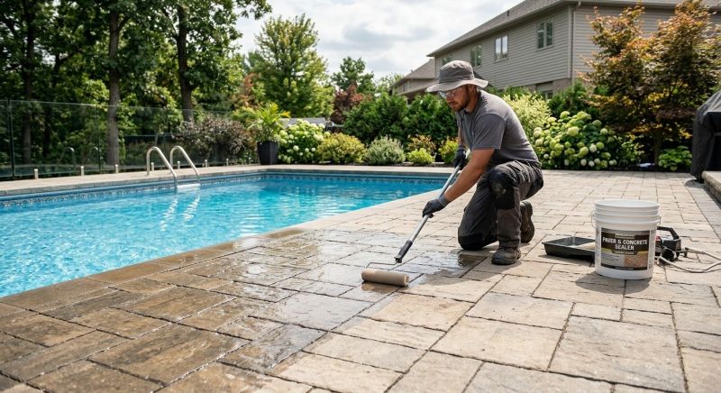 Concrete Patio Sealing in Gig Harbor, WA
