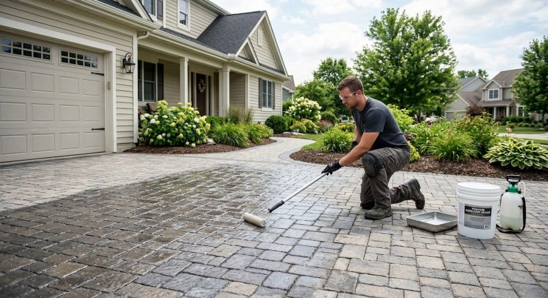 Courtyard Sealing in Puyallup, WA